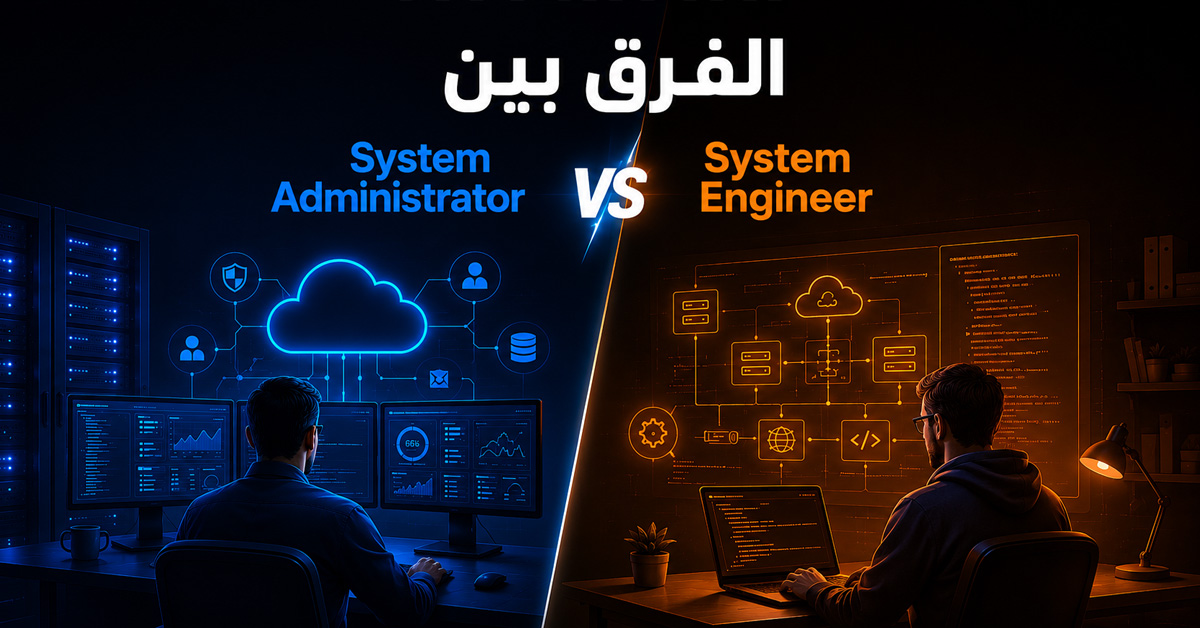 الفرق بين System Administrator و System Engineer